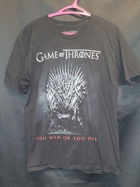 Game of Thrones Shirt Men's Iron Throne Adult T-Shir L